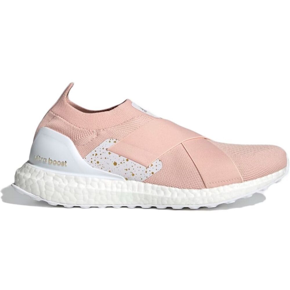Adidas Sneakers Womens 10 Ultra Boost Slip-On DNA 'Cloud White' Athletic Shoes